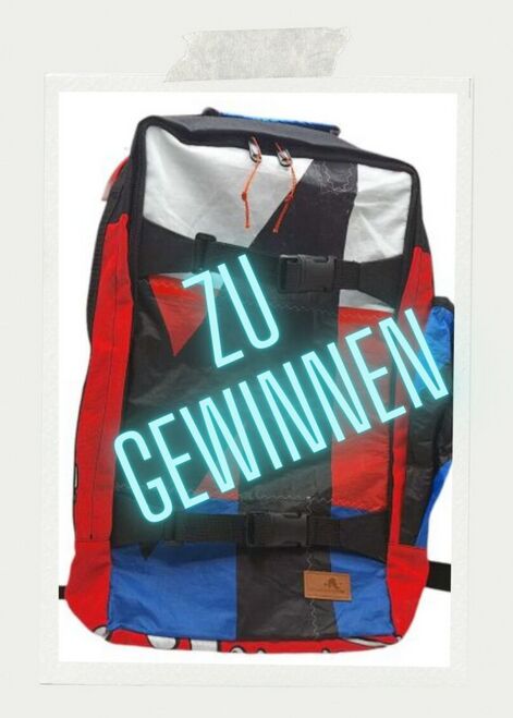 Schwerelosigkite Rucksack S.P.O.R.T  zu gewinnen!