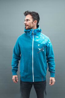 Men Zip Hood Sweat | Wind