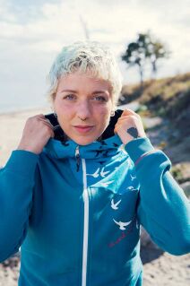 Women Zip Hood Sweat | Wind