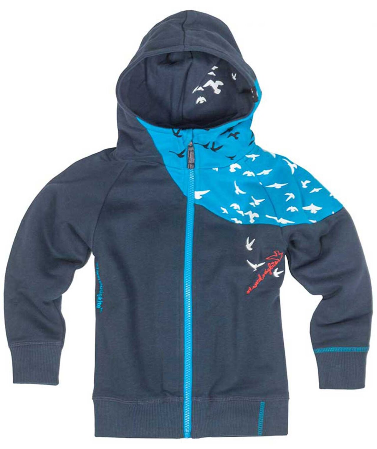 Kids Zip Hood Sweat | Wind