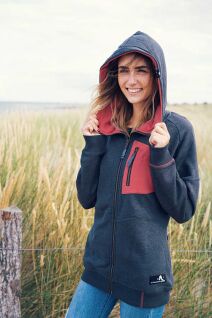 Women Zip Hood Sweat | Ankerwache