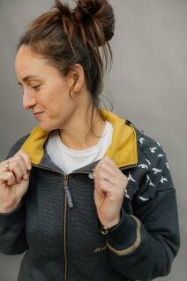 Women Zip Hood Sweat | Wind