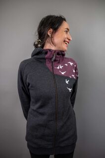 Women Zip Hood Sweat | Wind