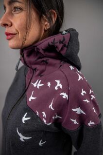 Women Zip Hood Sweat | Wind