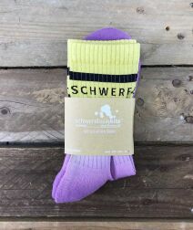 SWLK Socks Dip Dye | YELLOW PURPLE 36-38